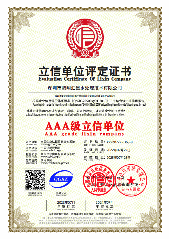 AAA企業(yè)信用等級證書（8證）